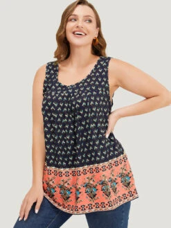 Bandana Print Round Neck Tank Top 12 Bandana Print Round Neck Tank Top -Bloomchic Shop 101822264 zl