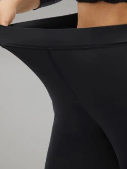 Snowflake Glitter High Rise Skinny Leggings -Bloomchic Shop 104064239 qn