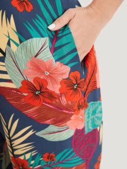 Floral Print Pocket Cami Jumpsuit -Bloomchic Shop 111306148 bb