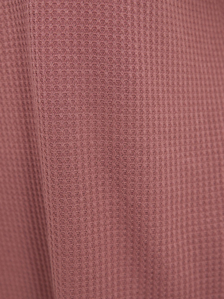 Waffle Knit Button Detail Plicated Detail Tank Top 10 Waffle Knit Button Detail Plicated Detail Tank Top - Image 8