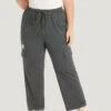 Letter Patched Flap Pocket Bowknot Elastic Waist Sweatpants 2 Letter Patched Flap Pocket Bowknot Elastic Waist Sweatpants -Bloomchic Shop 179411344 xi