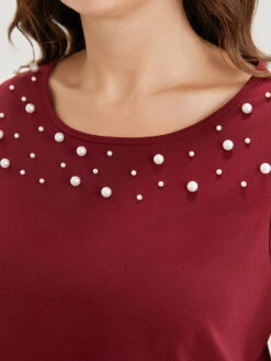 Solid Pearl Beaded Tank Top 17 Solid Pearl Beaded Tank Top -Bloomchic Shop 1912481 jf