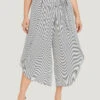 Striped Print Belted Wrap Hem Loose Pants 1 Striped Print Belted Wrap Hem Loose Pants -Bloomchic Shop 205848757 bg 66253871 c072 4658 af13 ead1153cae3c