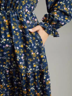 Ditsy Floral Button Detail Ruffles Pocket Dress -Bloomchic Shop 221847333 ou 3f5dbbcd 1c95 4897 8a2a fc0ca4dd689a