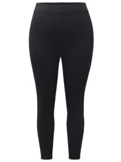 Snowflake Glitter High Rise Skinny Leggings -Bloomchic Shop 222056595 an