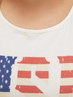 Letter Print Graphic Tank Top -Bloomchic Shop 241812083 pm