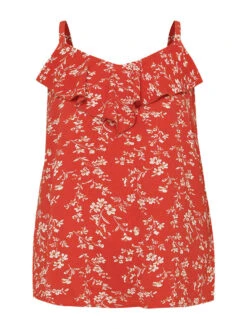 Ditsy Floral Ruffle Trim Cami Top 21 Ditsy Floral Ruffle Trim Cami Top -Bloomchic Shop 256300548 lm