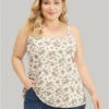 Ditsy Floral Adjustable Straps Scoop Neck Cami Top -Bloomchic Shop 25799160 tp 5ec9e838 ef11 4f99 9a92 f3761c56475f