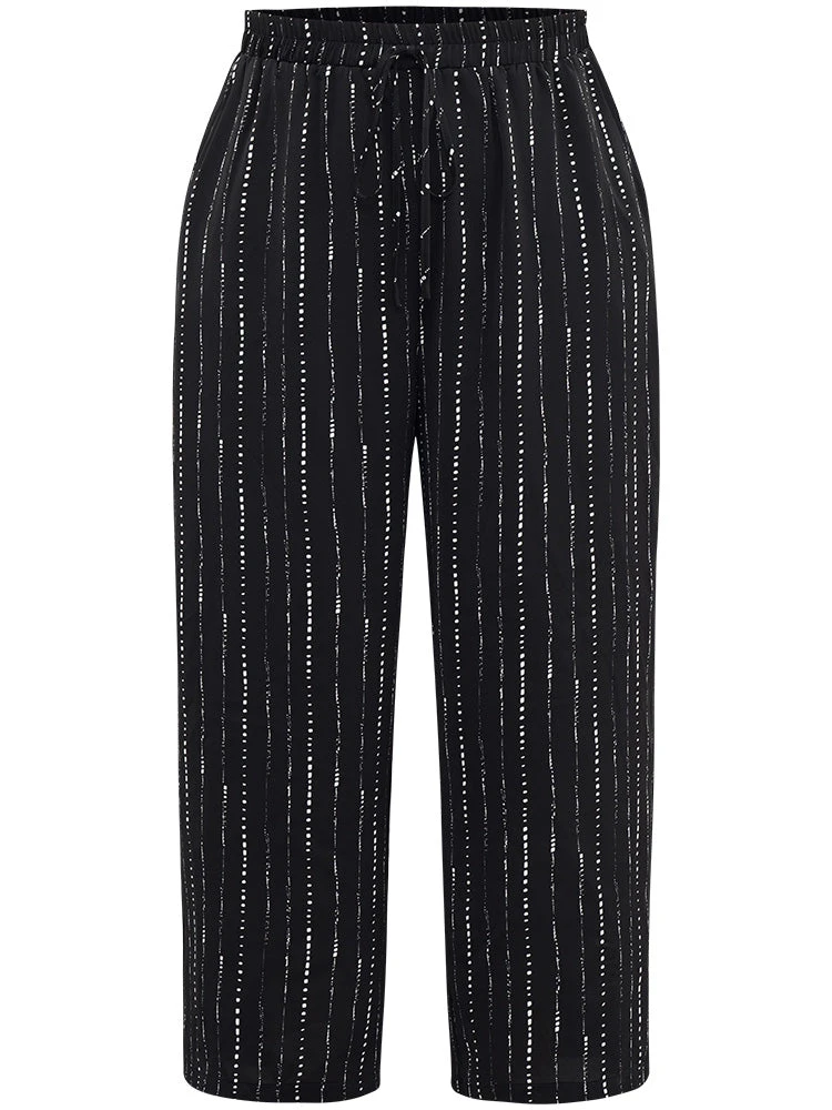 Polka Dot Striped Ties Wide Leg Pants 11 Polka Dot Striped Ties Wide Leg Pants - Image 9