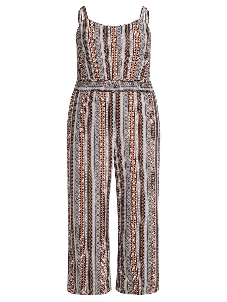 Bandana Striped Pocket Cami Jumpsuit 10 Bandana Striped Pocket Cami Jumpsuit - Image 8