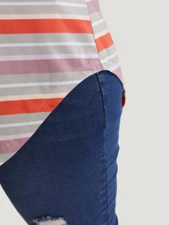 Striped Contrast V Neck Arc Hem Tank Top 16 Striped Contrast V Neck Arc Hem Tank Top -Bloomchic Shop 276337592 hr