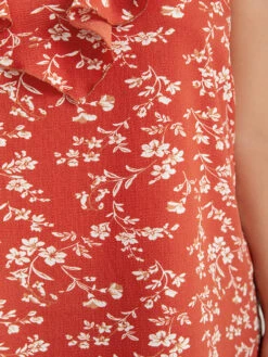 Ditsy Floral Ruffle Trim Cami Top 20 Ditsy Floral Ruffle Trim Cami Top -Bloomchic Shop 291275792 ty