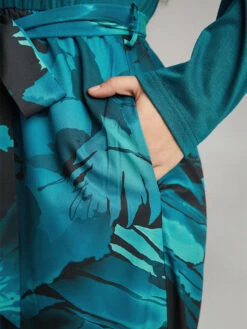 Floral Square Neck Gathered Belted Jumpsuit 20 Floral Square Neck Gathered Belted Jumpsuit -Bloomchic Shop 295374223 vs