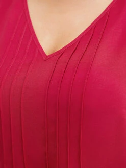 Solid Pleated Front Lace Hem Tank Top 11 Solid Pleated Front Lace Hem Tank Top -Bloomchic Shop 29632205 pj