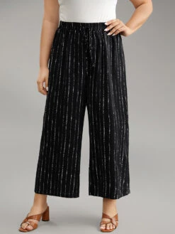 Polka Dot Striped Ties Wide Leg Pants 13 Polka Dot Striped Ties Wide Leg Pants -Bloomchic Shop 319897152 gq