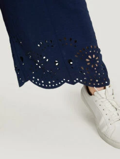 Solid Pleated Patched Pocket Laser Cut Overall Jumpsuit -Bloomchic Shop 324125273 bq