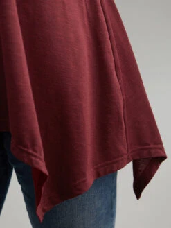 Solid Crochet Lace Mesh Hanky Hem T-shirt -Bloomchic Shop 335399025 yg f40dcad1 b758 49bb a7a8 3208d80d67f4