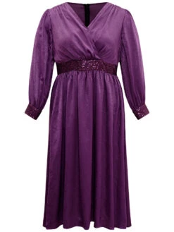 Plain Sequin Patchwork Texture Dress 21 Plain Sequin Patchwork Texture Dress -Bloomchic Shop 338385194 lm 4922bcd3 fe61 4db1 a4e4 70f2a361d113