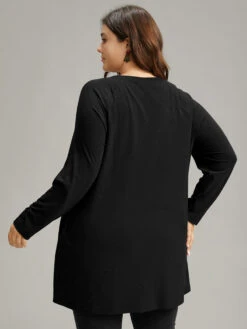 Santa Claus Print Long Sleeve T-shirt -Bloomchic Shop 371269549 zz 8efb37d6 753f 4ff8 95cb b8cd2d091499