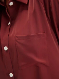 Solid Shirred Pocket Button Up High Low Hem Blouse 15 Solid Shirred Pocket Button Up High Low Hem Blouse -Bloomchic Shop 372634558 sj b6bf0267 beb7 411b 81d7 8577facdf8f4