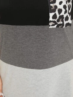 Leopard Contrast Patched Pocket Tank Top -Bloomchic Shop 376112665 sa