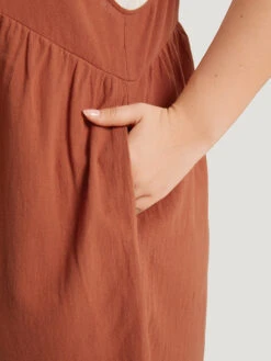 Solid Pocket Button Through Gathered Overall Jumpsuit -Bloomchic Shop 397960497 st