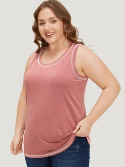 Solid Contrast Stitch Tank Top 13 Solid Contrast Stitch Tank Top -Bloomchic Shop 398977934 pt e5d35e30 4130 4933 bb26 18bfb490acd7