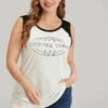 Graphic Print Two Tone Tank Top 1 Graphic Print Two Tone Tank Top -Bloomchic Shop 408833082 jb