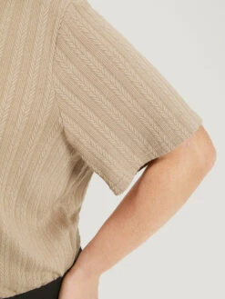 Plain Textured Colorblock Contrast Patchwork Bodysuit 12 Plain Textured Colorblock Contrast Patchwork Bodysuit -Bloomchic Shop 409438268 jd