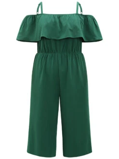 Off Shoulder Ruffles Pocket Elastic Waist Cami Jumpsuit 15 Off Shoulder Ruffles Pocket Elastic Waist Cami Jumpsuit -Bloomchic Shop 446603736 tg 6593d363 69d0 4186 b834 f2c659c59e7e