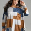 Colorblock Contrast Hooded Drop Shoulder Sweatshirt 1 Colorblock Contrast Hooded Drop Shoulder Sweatshirt -Bloomchic Shop 460304284 tn