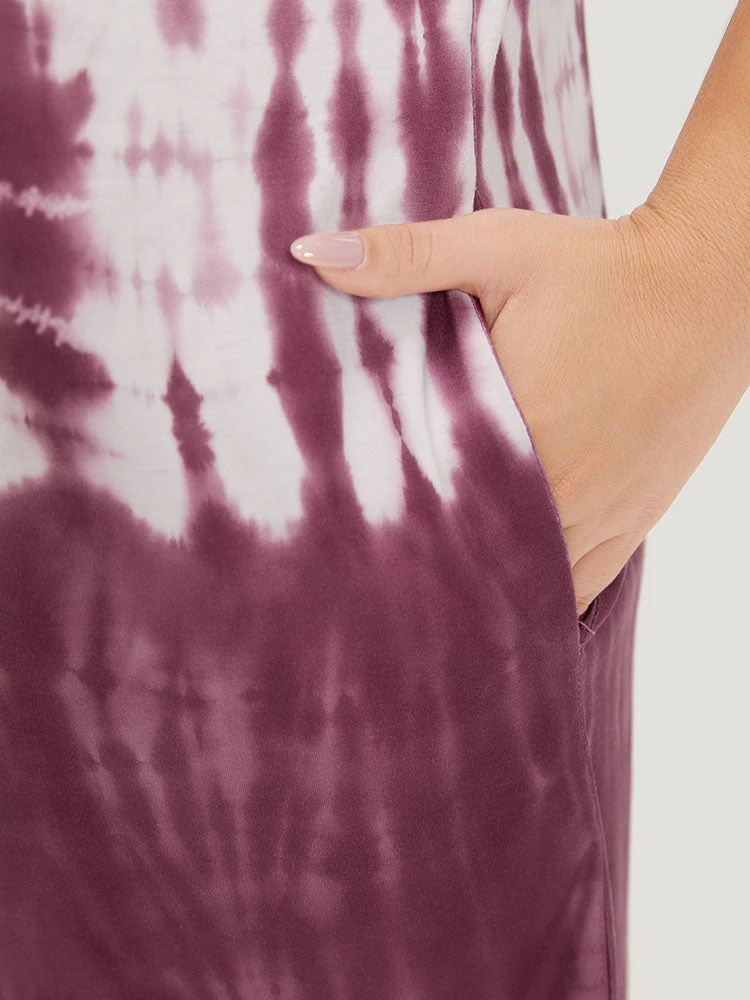 Tie Dye Pocket Adjustable Straps Cami Jumpsuit 8 Tie Dye Pocket Adjustable Straps Cami Jumpsuit - Image 6