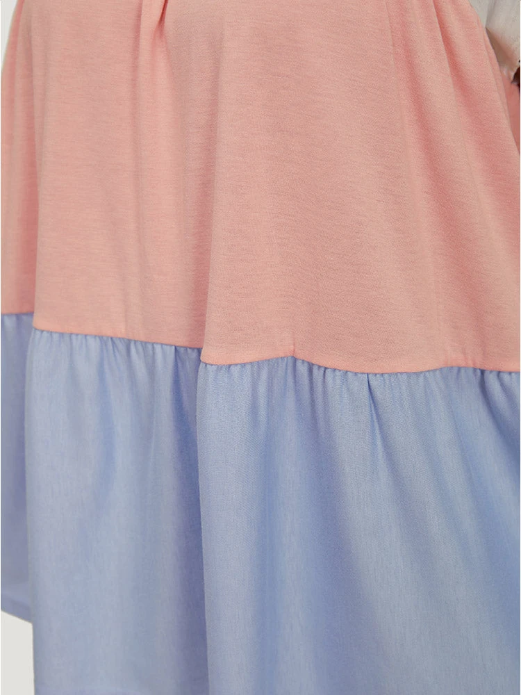 Color Block Contrast Cap Sleeve Tank Top 11 Color Block Contrast Cap Sleeve Tank Top - Image 9