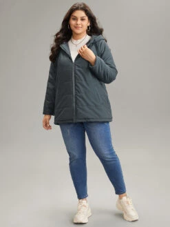 Hooded Drawstring Quilted Pocket Zipper Fly Coat 10 Hooded Drawstring Quilted Pocket Zipper Fly Coat -Bloomchic Shop 500359721 ts