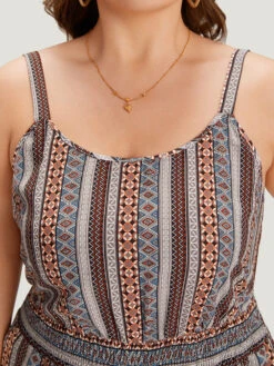 Bandana Striped Pocket Cami Jumpsuit 16 Bandana Striped Pocket Cami Jumpsuit -Bloomchic Shop 510470963 hg