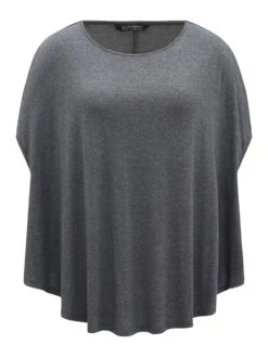 Solid Dolman Sleeve Crew Neck T-shirt 18 Solid Dolman Sleeve Crew Neck T-shirt -Bloomchic Shop 53297647 jw
