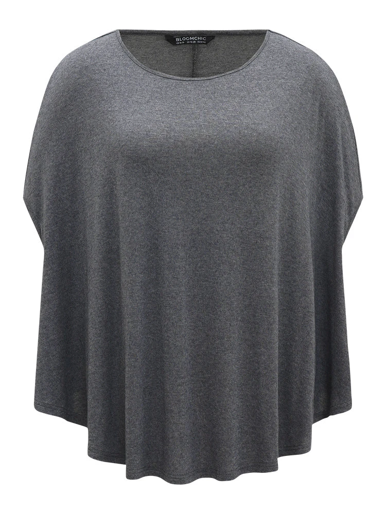 Solid Dolman Sleeve Crew Neck T-shirt 10 Solid Dolman Sleeve Crew Neck T-shirt - Image 9