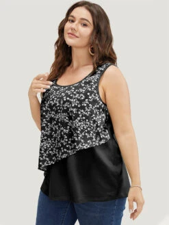 Ditsy Floral Patchwork Tank Top -Bloomchic Shop 535896838 dv 8302be9a 050e 400b 8e0e 42d137d9574b