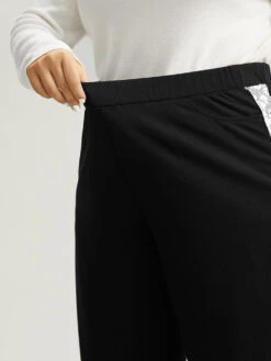 Sequin Patchwork Pocket Wide Leg Pants 14 Sequin Patchwork Pocket Wide Leg Pants -Bloomchic Shop 539222300 ml