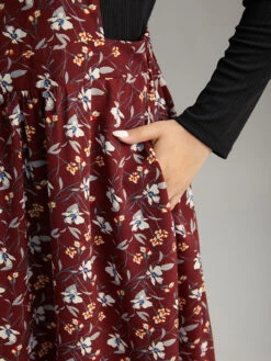 Floral Print Adjustable Straps Elastic Waist Cami Dress 14 Floral Print Adjustable Straps Elastic Waist Cami Dress -Bloomchic Shop 544015392 jb