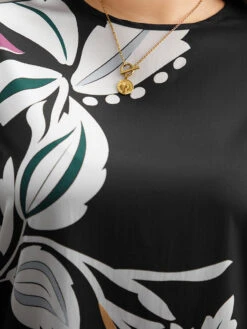 Floral Print Cut Out Lantern Sleeve Blouse 17 Floral Print Cut Out Lantern Sleeve Blouse -Bloomchic Shop 548898904 lu