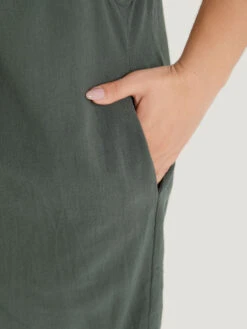 Plain Bowknot Gathered Pocket Overall Jumpsuit 16 Plain Bowknot Gathered Pocket Overall Jumpsuit -Bloomchic Shop 560375886 ji