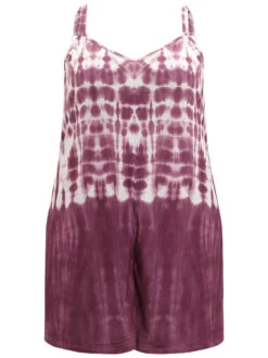 Tie Dye Pocket Adjustable Straps Cami Jumpsuit 19 Tie Dye Pocket Adjustable Straps Cami Jumpsuit -Bloomchic Shop 561203345 rs