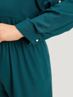 Notched Zipper Gathered Drawstring Jumpsuit -Bloomchic Shop 584435783 qm 529010a4 498a 470f ac55 b1a838f09c3c