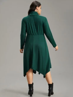 Solid Turtleneck Hanky Hem Pocket Dress 10 Solid Turtleneck Hanky Hem Pocket Dress -Bloomchic Shop 591299308 ko 7cf9cf33 290e 4b3e a8e7 af8ea253f885