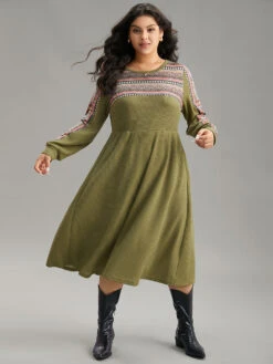 Boho Print Striped Patchwork Waffle Knit Dress 14 Boho Print Striped Patchwork Waffle Knit Dress -Bloomchic Shop 6205807 nb 682f2b85 f854 4adf afa3 b95b61234695