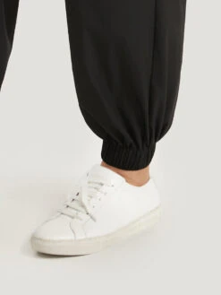 Solid Pocket Back Crisscross Elastic Waist Jumpsuit 17 Solid Pocket Back Crisscross Elastic Waist Jumpsuit -Bloomchic Shop 625167207 qv