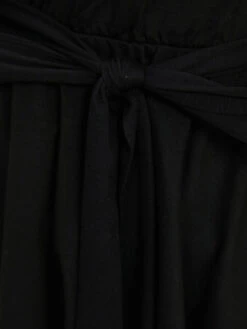 Crochet Lace Round Neck Ties Hanky Hem T-shirt -Bloomchic Shop 630193683 lj