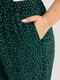 Polka Dot Flutter Trim Overall Cami Jumpsuit 14 Polka Dot Flutter Trim Overall Cami Jumpsuit -Bloomchic Shop 666363103 la