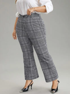 Houndstooth Pocket Flare Leg Zipper Fly Pants 13 Houndstooth Pocket Flare Leg Zipper Fly Pants -Bloomchic Shop 673636962 ac b65d99fa 0872 48da a7bc 698384748278